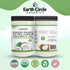 (32 Earth Circle Organics Premium Ultra Pure Extra Virgin Organic Coconut Oil, Cold Pressed, Baking, Smoothies, Skin