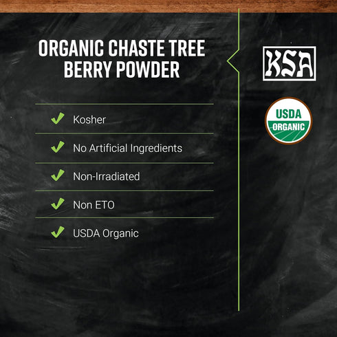 16 Frontier Bulk Chaste Tree Berries Whole, Organic, Ounce