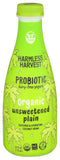 Harmless Harvest Dairy-Free Drinkable Yogurt - Unsweetened, 24 Fl Oz, 1.5 pound