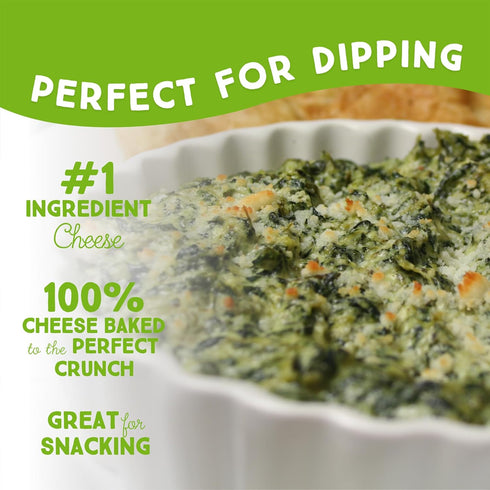(10.8 Oz, 2 Pack) Whisps Cheese Crisps Parmesan Cheese | Protein Chips | Healthy Snacks | Protein Snacks, Gluten Free