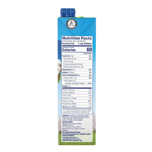 Almond Breeze 32 Oz Blue Diamond, Almond Milk Original, Fl