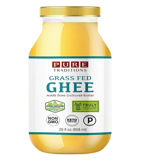 Grass-Fed Cultured Ghee, Certified Paleo, Keto Certified, Truly Grass Fed Certified (29
