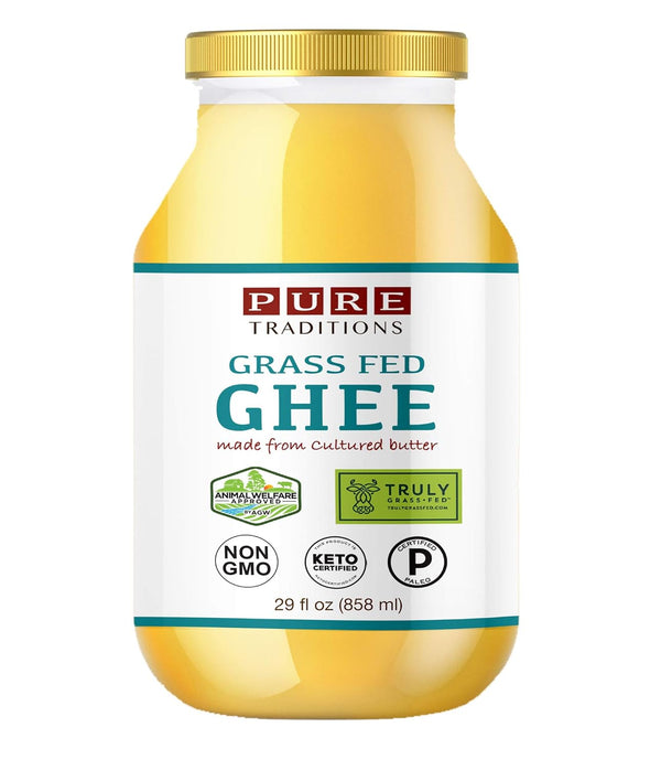 Grass-Fed Cultured Ghee, Certified Paleo, Keto Certified, Truly Grass Fed Certified (29