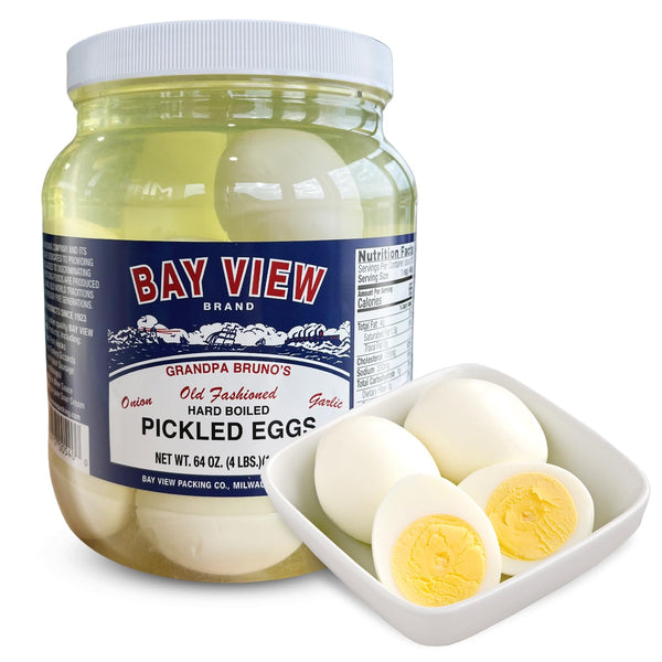 Bay View Pickled Eggs, No Artificial Ingredients, Gluten Free, 0g Sugar, 6g