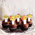 Uwaikin Yummy set 24pcs Cute Taco Bout Dessert Cupcake Topper Cheer to Mexican Food Fiesta Festival Theme Decorations
