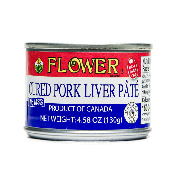 Flower Brand Cured Pork Liver Pt 4.58 ozPack of 6