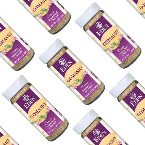 3.5 oz (2-Pack) Eden Organic Gomasio, Sesame Seeds and Sea Salt, Umami, Traditional, Furikake, Seasoning, Macrobiotic