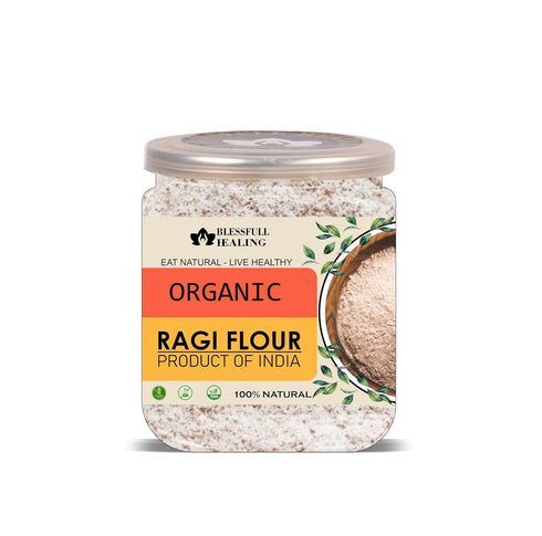 Blessfull Healing Organice RAGI FLOUR 2 lb (907 Gram)