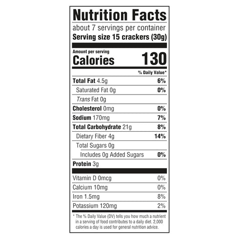 6 7.1 oz Triscuit Thin Crisps Original Whole Grain Wheat Crackers, Vegan Snacks, Bulk Snack Crackers, - Boxes