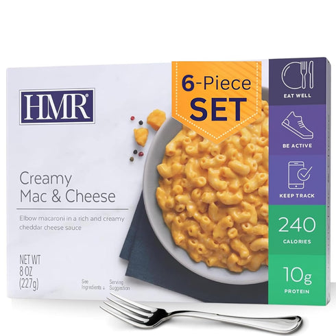 HMR Creamy Mac and Cheese Entre | Pre-packaged Lunch or Dinner to