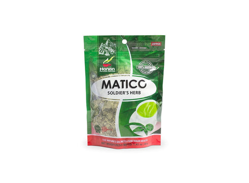 |100% 1.41oz 40g Hanan Peruvian Secrets Matico Loose Herbal Tea Natural Soldier's Herb from the Andes Mountains | / |