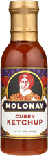 Molonay TUBILDERBORST Curry Ketchup, 12 OZ