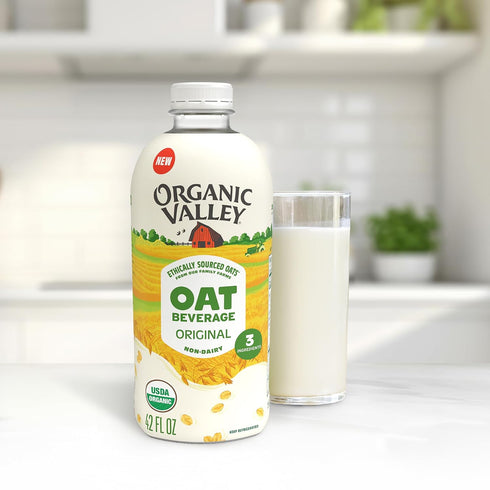 42 ORGANIC VALLEY Organic Simple Oat Beverage, FZ