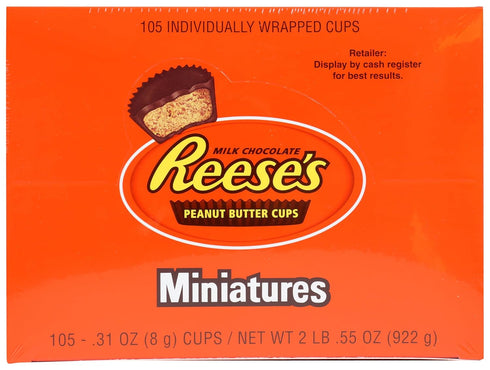 The Hershey Company Reese's Milk Chocolate Peanut Butter Chocolate Candies 0.31 oz.
