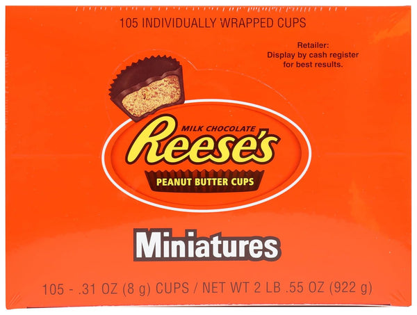 The Hershey Company Reese's Milk Chocolate Peanut Butter Chocolate Candies 0.31 oz.