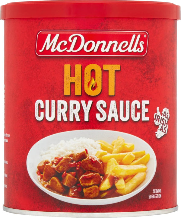 Mcdonnells Hot Curry Sauce 1L Tub 200g (7oz)