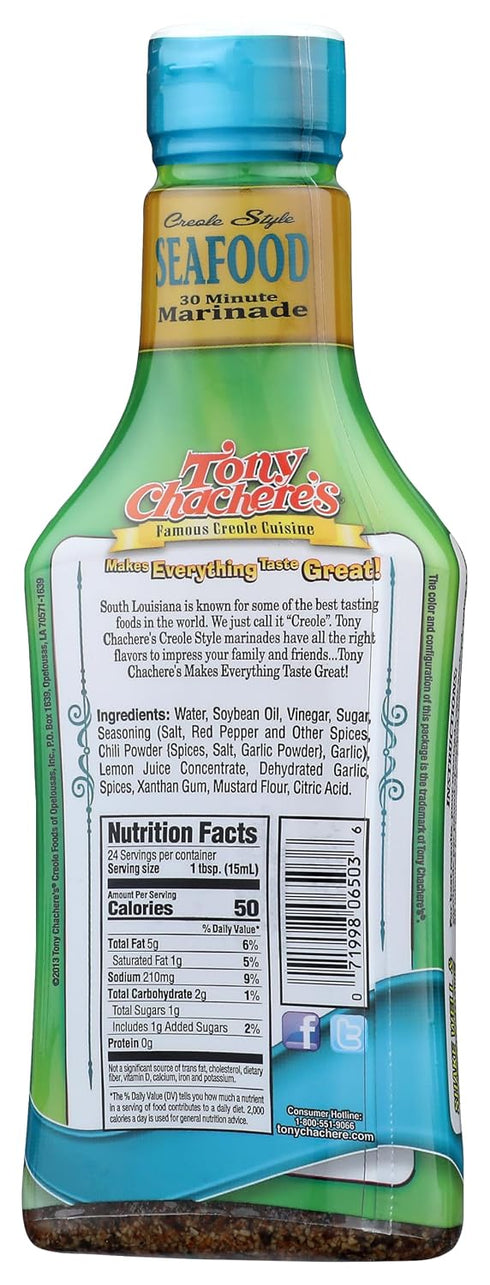 12 oz Tony Chachere's Seafood Marinade