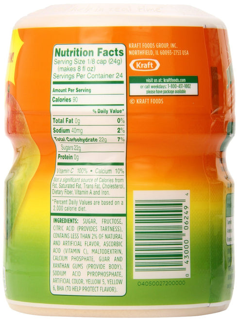 19.7 (Pack 3) Tang Orange Mango Drink Mix, Ounce