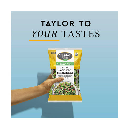 Taylor Farms 8.8 , Organic Lemon Parmesan Chopped Kit, Ounce