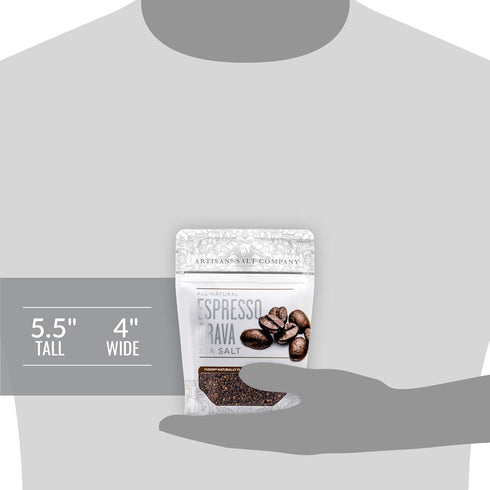 Artisan Salt Company Fusion Brava Sea Salt, Naturally Flavored, 3.5 Ounce Zip-Top Pouch