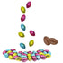 2 The Dreidel Company Easter Chocolate Eggs Pounds, Multicolored Foil Wrapped Milk Chocolate, Kosher Certified Dairy