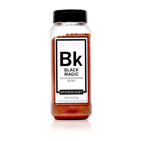 Spiceology Black Magic Cajun Blackening Seasoning Bold & Savory Blackening Rub for