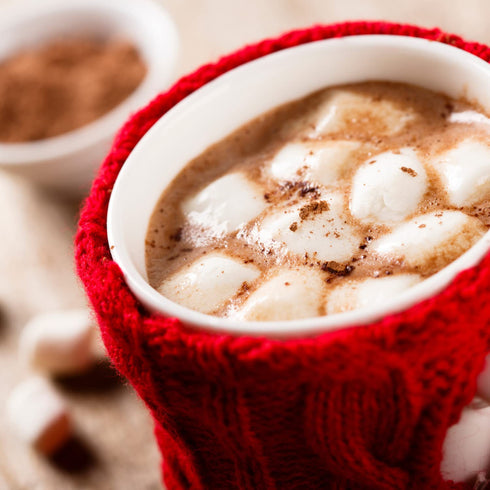 Pack 3 Needzo Hot Chocolate Salted Caramel Flavored Melting Balls, Bulk Cocoa with Mini Marshmallows Inside, Cute Candy