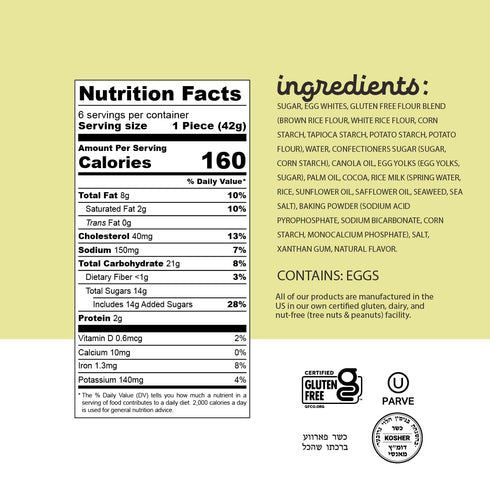 8.8oz (6 Katz Gluten Free Chocolate Lovers Creme Snack Cakes. Free of Dairy, Soy, Tree Nuts, and Peanuts, Kosher pk)