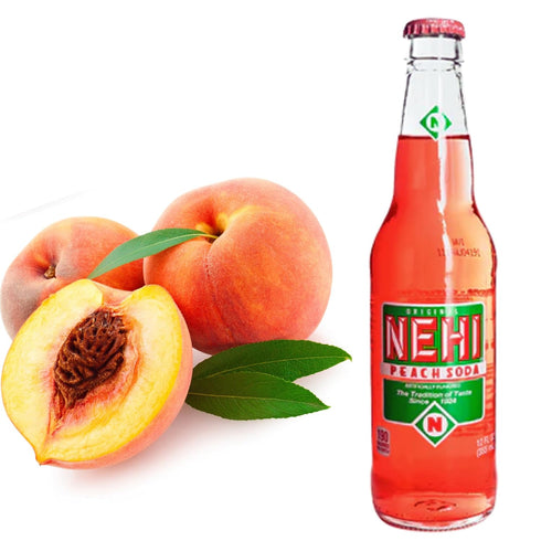 Generic Pack 12 oz (6 Pack) Nehi Soda Variety | Nehis Most Popular Soda Flavors | Real Cane Sugar | Caffeine Free |