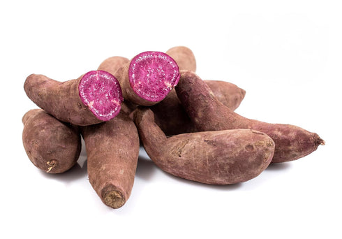 Tropical Importers Organic Purple Sweet Potatoes Stokes Fresh (3 Pounds)