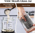 Kit,34oz (2 pack) Sourdough Starter Sourdough Starter Jar Glass with Sourdough Recipes Cookbook.Sourdough Bread Baking