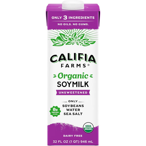 Califia Farms Milk Soy Organic, 32 Fl Oz