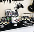 Ferburitar Future Gaming Buddy Cake Topper, Video Games Newborn Baby Announcement Sign for Boy and Girl, Baby