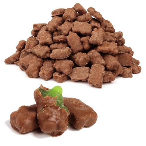 Bulk Muddy Bears Candy, Milk Chocolate Covered Gummies, Great Goodie Bag Fillers