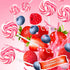 32 Counts Pink Swirl Lollipops, Princess Candy Individually Wrapped Suckers, Strawberry Flavor Suckers for Wedding