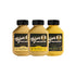 Bijan Mustardson 3-Pack Gourmet Mustard Bundle Dijon, Yellow, and Honey Mustard Smooth,