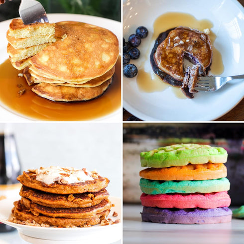 Good Dee’s Pancake, Waffle & Scone Mix, Low Carb Keto Baking Mix (1g Net Carbs, 20 Pancakes)
