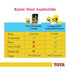 Tota Gold 100% Pure Asafoetida Granules - Natural Vegan Gluten Free Indian Spice, 7gm Hing for Garlic and Onion