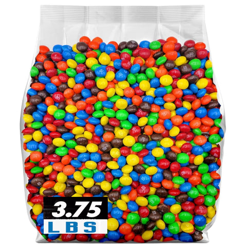 Generic Milk Chocolate Candy with Colorful Shell Coating in Resealable Storage Jar, Bulk