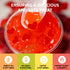 400g(Pack 1) Fanale Coconut Jelly Topping nata de coco for Bubble Tea | Strawberry Heart Jelly Topping for Boba Tea