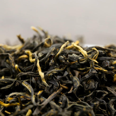 (8.8oz 250g) FullChea - Golden Monkey Tea - Chinese Black Tea Loose Leaf with Gold Tips - Health Tea /