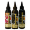 Froggit 3-Piece Garlic Infused Red Wine Vinegar, Burgundy Bliss Balsamic Reduction, Smoked