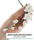 3 Count Global Sugar Art Freesia Sugar Cake Flowers Filler Spray, White, by Chef Alan Tetreault