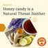 Wellbee's 100% 20 Pack Pure Honey Candy - No Additives - Healthy - Single Ingredient - Paleo Friendly And SCD Approved