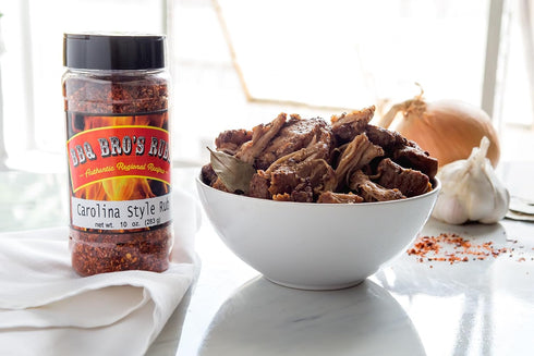10 oz) BBQ BROS RUBS (Carolina Style- - Barbecue Seasonings - BBQ Spices - Dry Rub- Handcrafted BBQ Rubs for Grilling