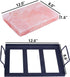 OULLYY Set, 12x8x1.6 inch. Himalayan Salt Plate Steel with Holder Outdoor BBQ Himalayan Salt Block for Grilling Searing