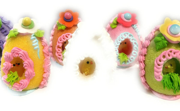 Panoramic Sugar Eggs (White, small)