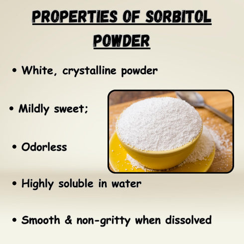 2lb (32 [Packing Sorbitol Powder by Essencea Pure Bulk Ingredients | Sugar-Free Sweetener | Sugar Substitute, Low