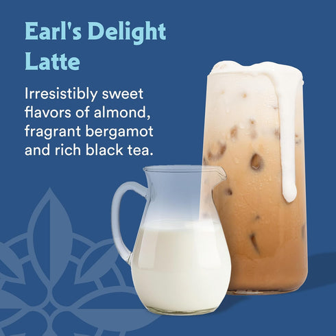 32 oz, 5 (Pack 6) STASH Earl's Delight Latte - Dairy Free Plant Based Black Tea Concentrate - Caffeinated - fl Servings
