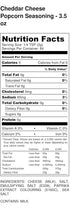 4 Pack 4-Pack Popcorn Seasoning | Variety | Cheddar Cheese | Dill Pickle | Pizza | Sea Salt & Vinegar | Premium |